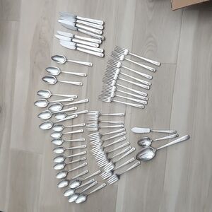 Oneida Community Milady Silverware Set 1940s